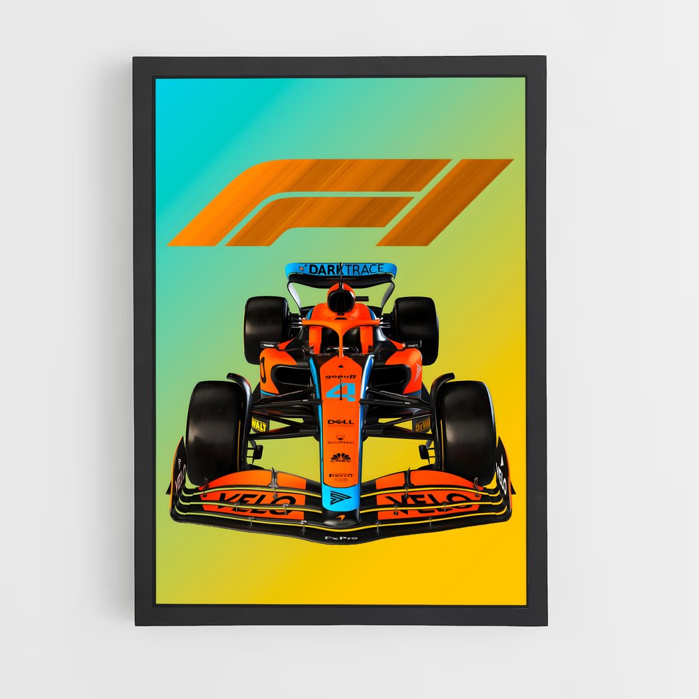 Poster McLaren Legends – affiche Voitures de Formule 1 (vue 2)